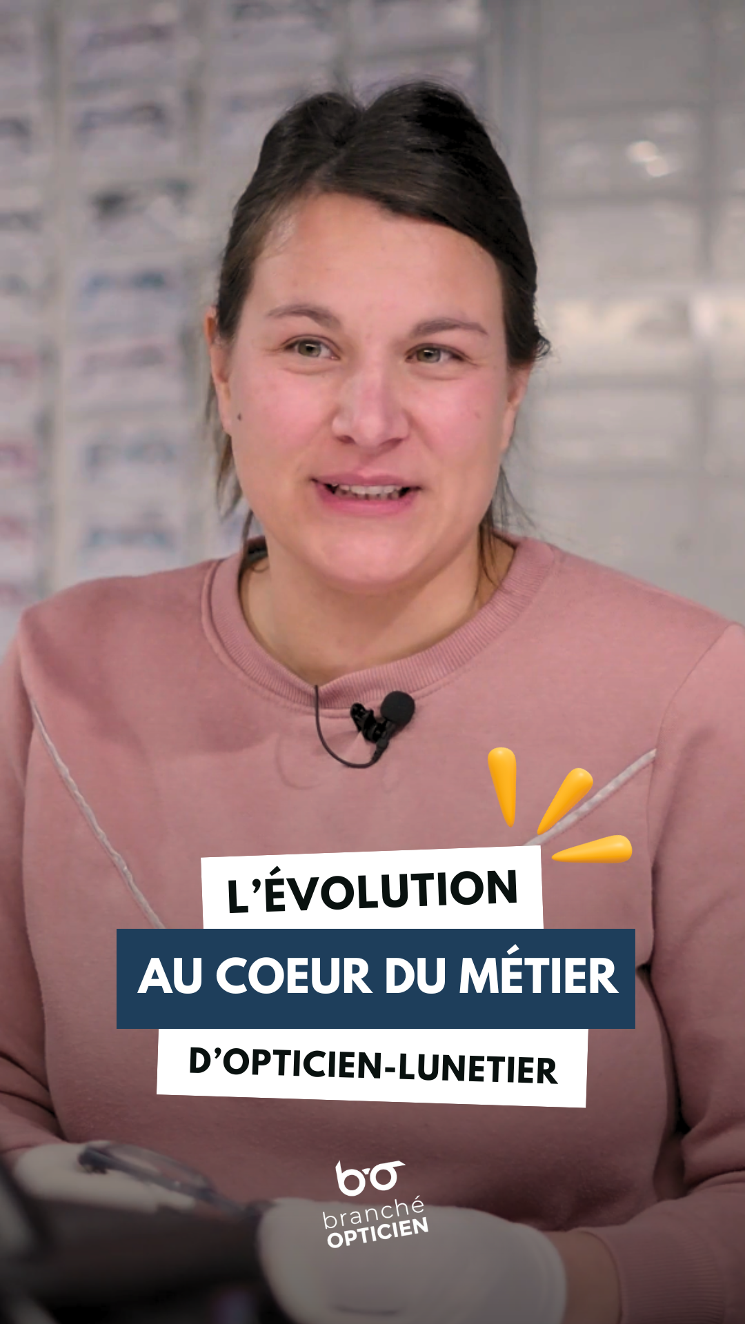 L'évolution au coeur du métier d'opticien-lunetier